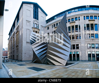 Paternoster Square Strom Umspannwerk Lüftungsöffnungen entworfen von Heatherwick Studio Stockfoto