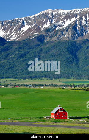 Wallowa-Tal und den Wallowa-Bergen im Nordosten Oregon. Stockfoto