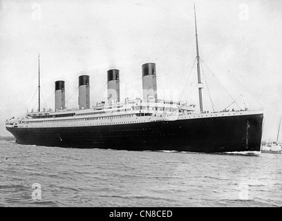 RMS Titanic Stockfoto