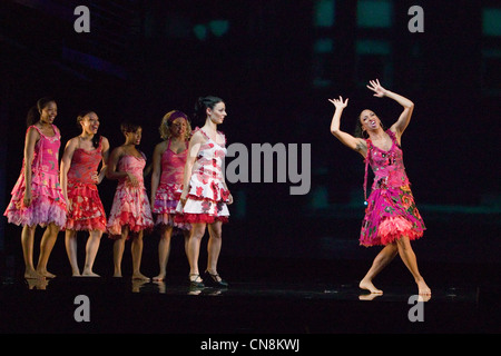 Musical West Side Story durchgeführt am Sadler es Wells Theatre in London Stockfoto