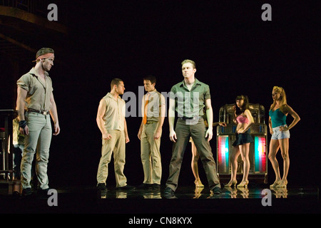 Musical West Side Story durchgeführt am Sadler es Wells Theatre in London Stockfoto