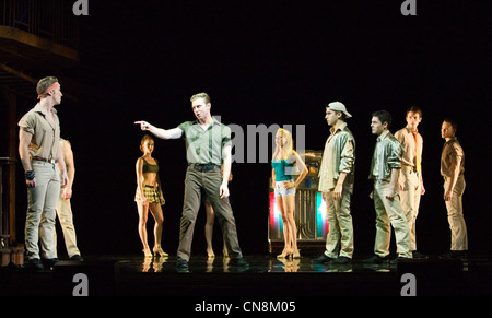 Musical West Side Story durchgeführt am Sadler es Wells Theatre in London Stockfoto