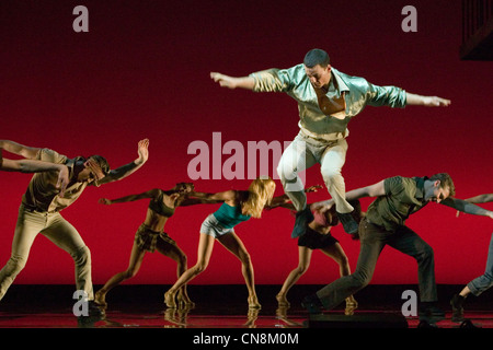 Musical West Side Story durchgeführt am Sadler es Wells Theatre in London Stockfoto