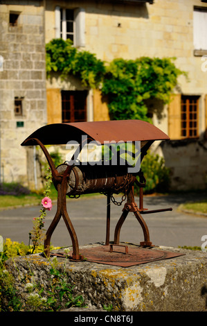 Frankreich, Indre et Loire, Crissay Sur Manse, beschriftet Les Beaux Dörfer de France (The Most Beautiful Dörfer Frankreichs), Stockfoto