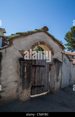 Mission San Miguel in Zentral-Kalifornien Stockfoto