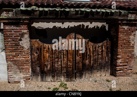 Mission San Miguel in Zentral-Kalifornien Stockfoto