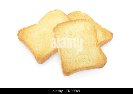 Rusk Brotscheiben Stockfoto