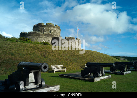 St. Mawes Burg durch König Henry V111 in Fal-Mündung Cornwall England Stockfoto