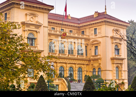 Präsidenten Palast, früher der Indochina-Regler-General, Hanoi, Vietnam Stockfoto