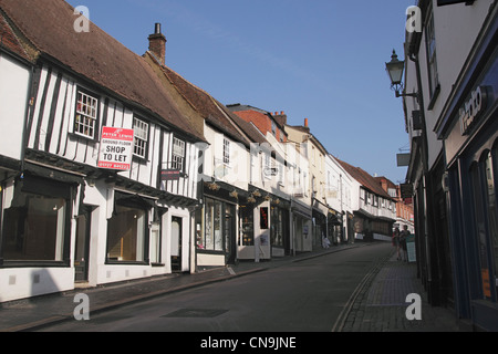 George Street St Albans Hertfordshire Stockfoto