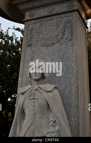 Denkmal für die Mayflower Frauen aka Denkmal der Pilgernden Gottesmutter Paul O. Jennewein-Bildhauer Stockfoto