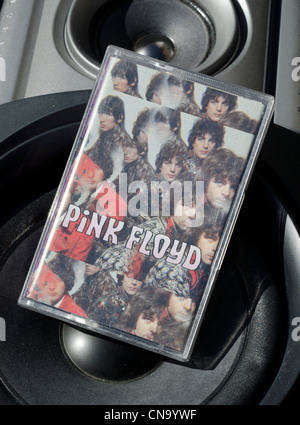 The Piper at the Gates of Dawn, Pink Floyds Debütalbum, auf Audio-Kassette im August 1967. Stockfoto