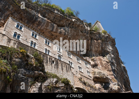 Frankreich, Lot, Rocamadour, die ehemalige Gastfreundschaft Stockfoto