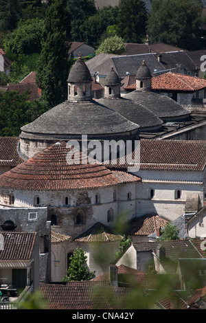 Frankreich, Lot, Souillac, L'Abbaye Sainte Marie de Souillac zwölften Jahrhundert Stockfoto