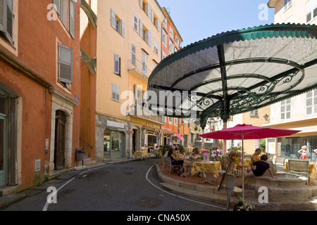 Frankreich, Alpes Maritimes, Grasse, Ort der Poissonnerie Stockfoto