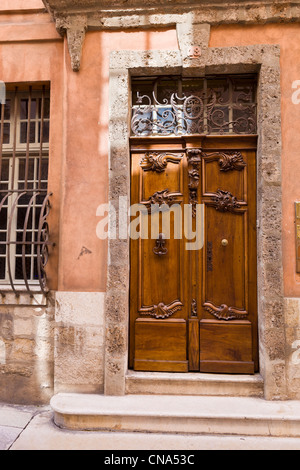 Frankreich, Alpes Maritimes, Grasse, XVIII. Jahrhundert, dem Hotel Court de Fontmichel Straße Amiral De Grasse Stockfoto