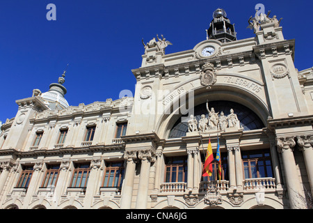 Central Post Office (Edificio de Correos y Telegrafos) Valencia, Spanien Stockfoto