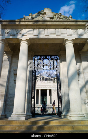 Das Rodin-Museum zeigt die Arbeiten der berühmten Skulptur August Rodin, gebaut im Jahre 1929 von Jules Mastbaum, Philadelphia, Pennsylvania Stockfoto