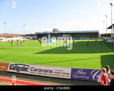 Morecambe Football Club - Christie Park Stockfoto