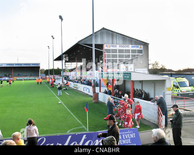 Morecambe Football Club - Christie Park Stockfoto