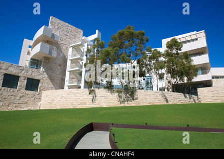 USA, California, Los Angeles, Santa Monica, das Getty Center von dem Architekten Richard Meier Stockfoto