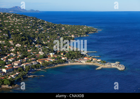 Frankreich, Var, Roquebrune Sur Argens, The Issambres cornice Issambres (Luftbild) Stockfoto