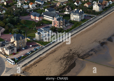 Gold Beach, einer der Landungsstrände, 6. Juni 1944 (Luftbild), Asnelles, Calvados, Frankreich Stockfoto