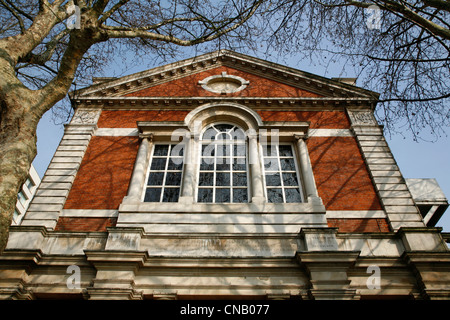 St. Thomas Hospital auf Albert Embankment, Lambeth, London, UK Stockfoto