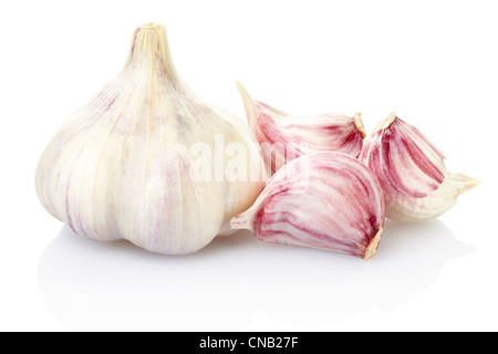 Frischer Knoblauch Stockfoto