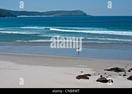 Spanien, Galicien, Nemine Strand in der Nähe von Cape Tourinan Stockfoto