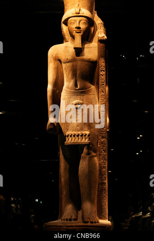 Italien, Piemont, Turin, Ägyptisches Museum, König Sethos II (19. Dynastie, Herrschaft von Sethos II, 1200-1194 BC) Stockfoto
