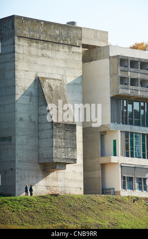 Frankreich, Rhone, Eveux Sur Abresle, Sainte Marie De La Tourette Kloster von Le Corbusier im Jahre 1953 erbaut Stockfoto