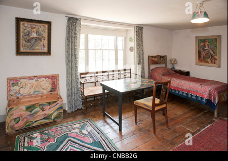 Charleston Farmhouse, in der Nähe von Lewes, East Sussex, England, Heimat des Bloomsbury-Sets. Stockfoto