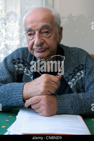 Kurt Julius Goldstein, Überlebender des Holocaust Stockfoto