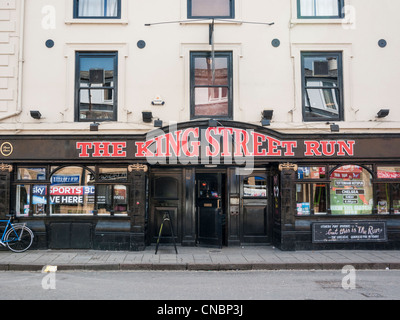 Der King Street laufen Pub in Cambridge Stockfoto