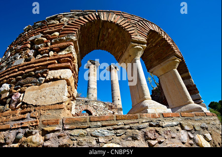 Tempel der Artimis Sardes, ursprünglich die viertgrößte ionische Tempel als es ursprünglich in der Türkei 300 v. Chr. gebaut wurde Stockfoto