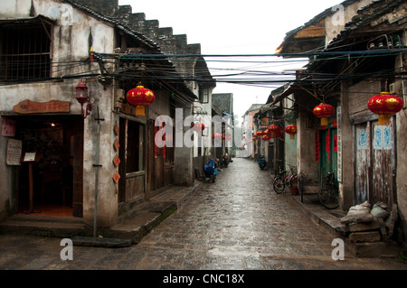 Xinping Straße, Li-River-Region Stockfoto