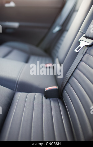 Moderne PKW-Innenraum (flachen DOF - selektiven Fokus, getönten Farbbild) Stockfoto