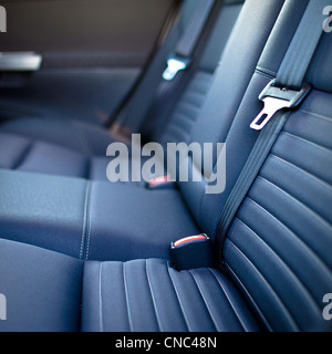 Moderne PKW-Innenraum (flachen DOF - selektiven Fokus, getönten Farbbild) Stockfoto