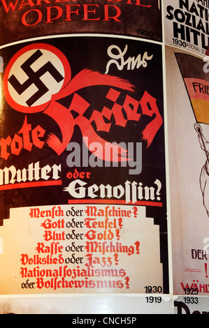 Nsdap Wahlplakate aus den 1930er Jahren Deutschland