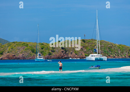 Mittelamerika, Karibik, kleine Antillen, St. Vincent und die Grenadinen, Tobago Cays Stockfoto