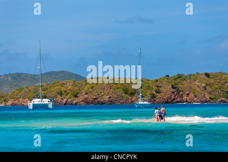 Mittelamerika, Karibik, kleine Antillen, St. Vincent und die Grenadinen, Tobago Cays Stockfoto