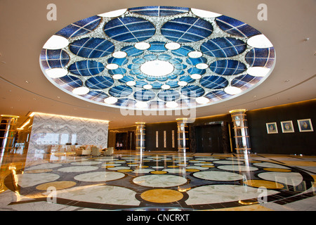 Abu Dhabi, Jumeirah Etihad Towers Stockfoto