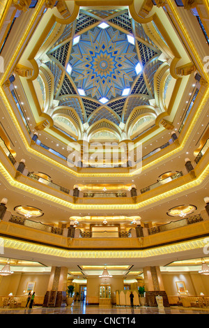 Abu Dhabi, Emirates Palace Stockfoto