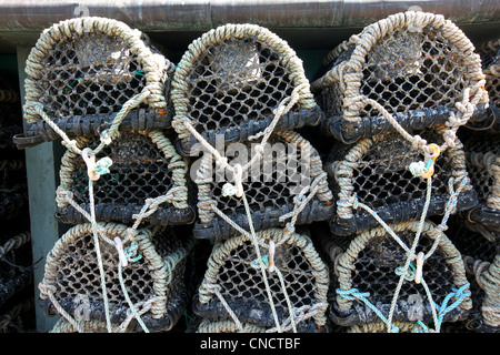 Bild von Mark Passmore/www.markpassmore.com. 10.08.2011.  Detail Bild Hummer Töpfe Stockfoto