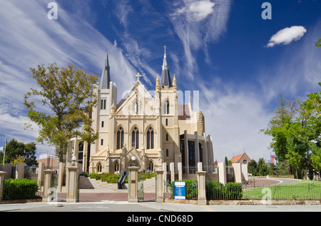 Str. Marys Kathedrale, Victoria Square, Perth, Westaustralien Stockfoto