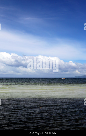 Seenlandschaft am Panglao Beach auf Panglao Island. Bohol, Central Visayas, Philippinen, Südostasien, Asien Stockfoto