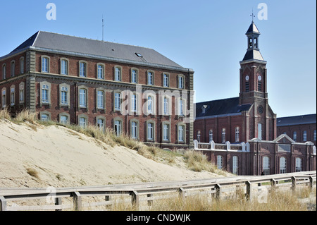 Das Sanatorium L'Hôpital maritime de Berck zur Behandlung von Tuberkulose in Berck-Sur-Mer, Côte d ' Opale / d ' Opale, Frankreich Stockfoto