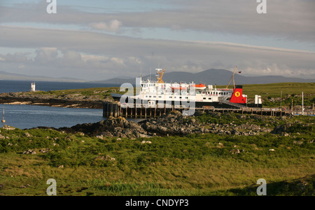 Caledonian Macbrayne Fähren in den schottischen Hebriden Insel Colonsay Stockfoto