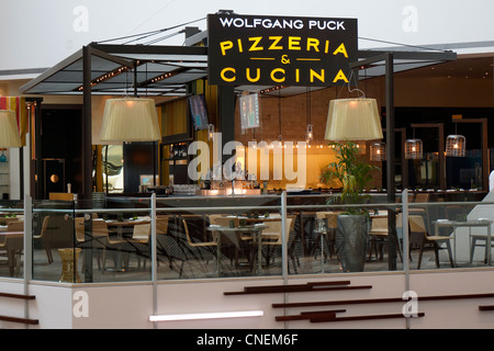 Wolfgang Puck Pizzeria & Cucina, Kristalle Shopping Center, Las Vegas, Nevada Stockfoto